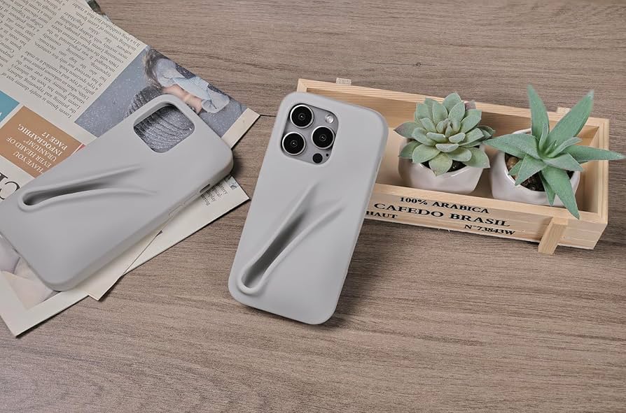 Generic Rhode Lip Balm Holder iPhone Case with Camera Protection