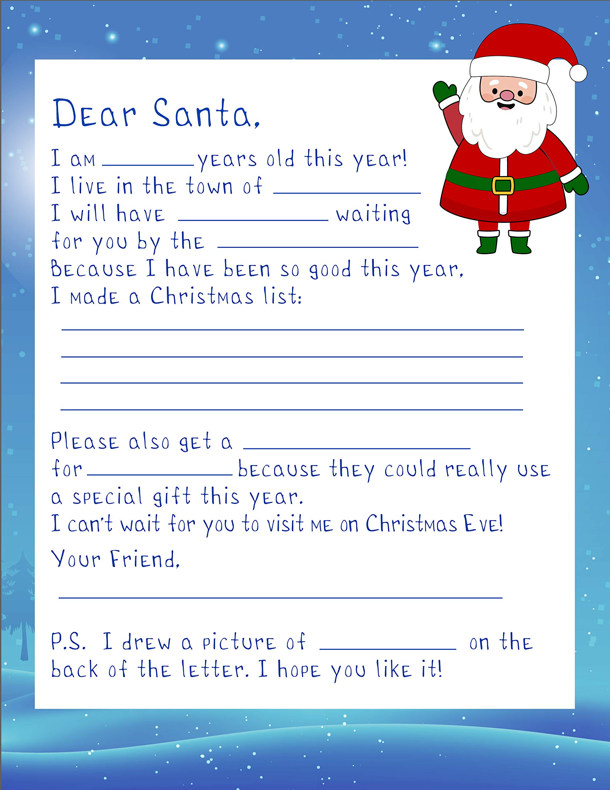 Letter To Santa Letter To Santa