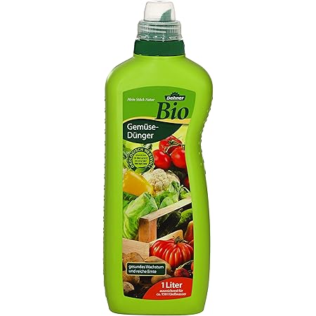Dehner Bio Gemüsedünger, flüssig, 1 l, für ca. 150 l