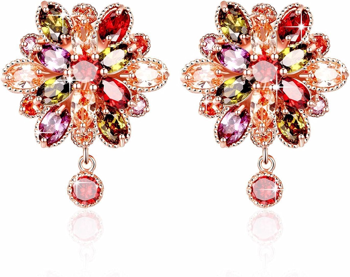 YouBella Jewellery Summer Special Stylish Oxidised Afghani Tribal Fancy Party Wear Earrings for Girls and Women