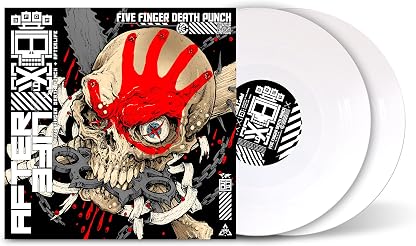 AfterLife (IEX) [Explicit Content] (Parental Advisory Explicit Lyrics, Colored Vinyl, Yellow, Gatefold LP Jacket) por Five Finger Death Punch, capa do álbum