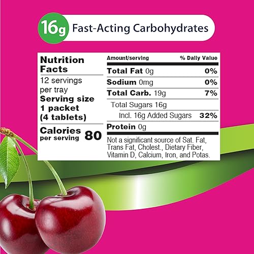 Miniatura 10 de TRUEplus Soft Tabs Tabletas de glucosa  12 paquetes  48 pestañas (Kiwi Strawberry)