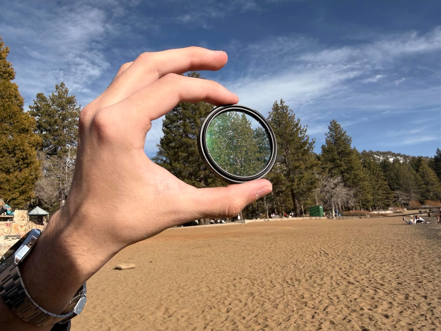 KONDOR BLUE x Element Filters | Opaline 1/8 Diffusion Filter 49mm Threaded | Brass Frame, ErgoGrip, Natural Halation & Smooth Skin Tones | for Lenses with 49mm Filter Threads | Black