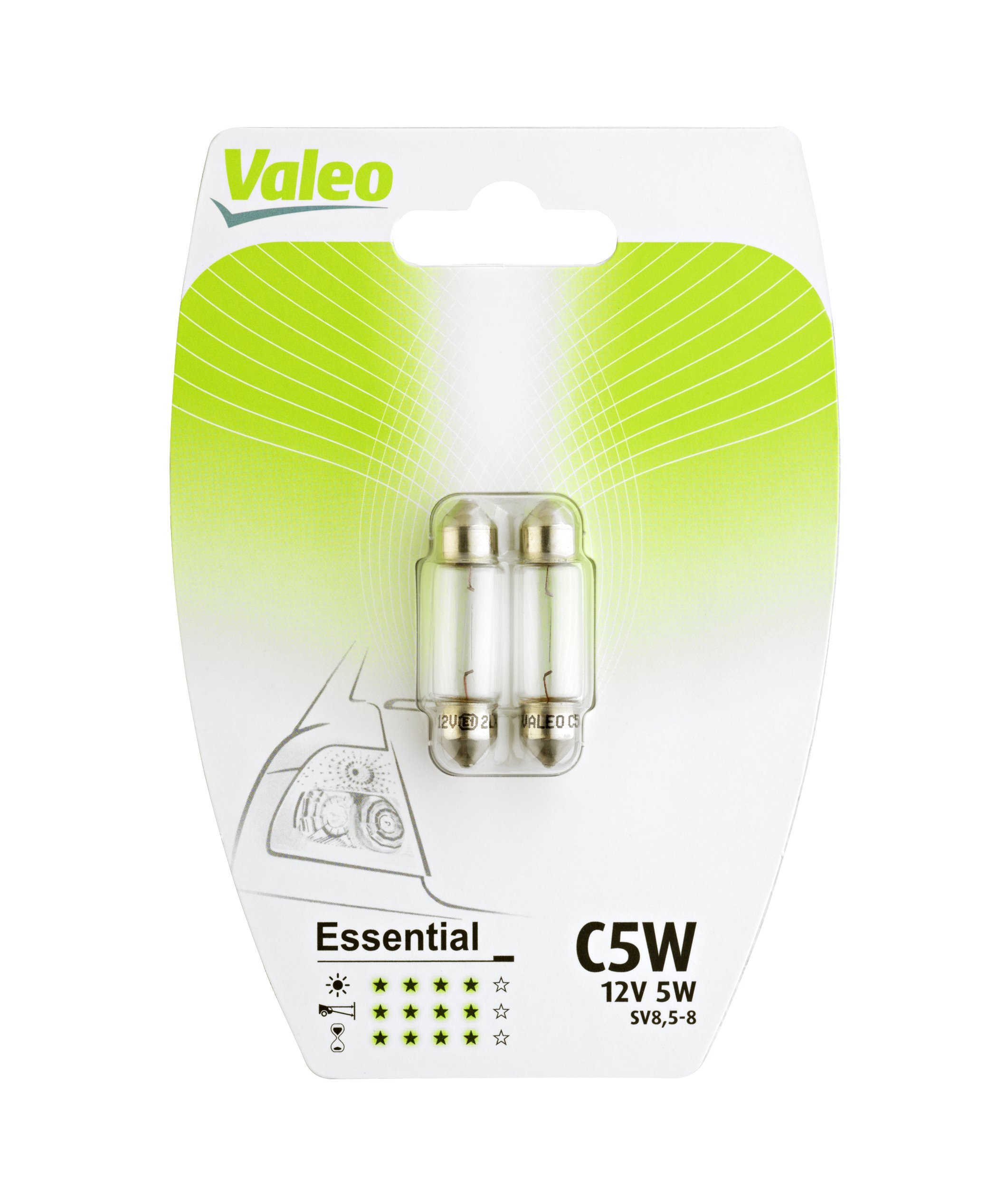 Valeo Halogenlampe C5W 2er-Set