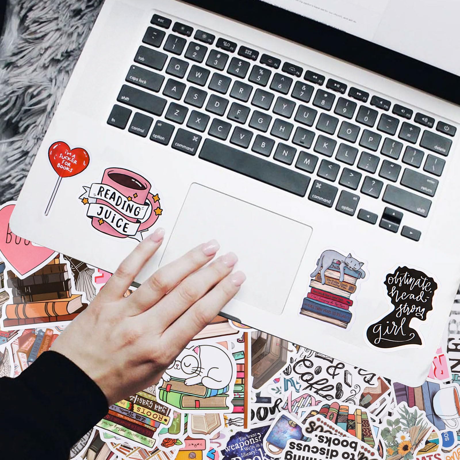 300 Graffiti-Aufkleber Set | 6 Farben | PVC Wasserfest | Für Laptop, Flasche, Scrapbooking
