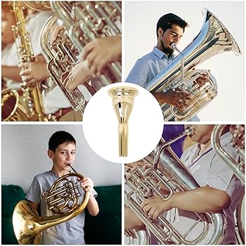 スマホのマッピ トランペット トロンボーン ユーフォニアム チューバ Amazon | バリトンマウスピース、トロンボーンマウスピース,7C