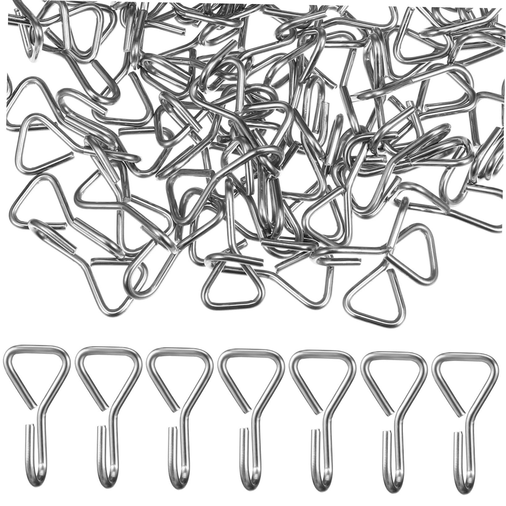 Alipis 100pcs s Hooks Car Seat Hooks Heavy Duty Stainless Steel for Car Bag Belt