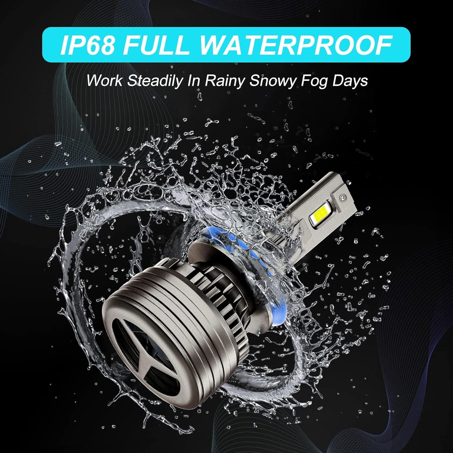 Compatible For Nissan Altima 2007-2018 Bulbs, Multi-position Beam Driving Light Bulbs,Pack of 6