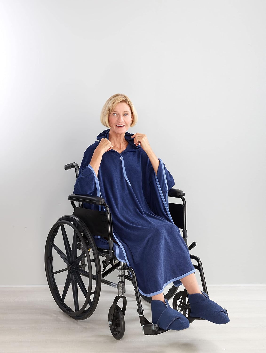 Men’s & Women’s Adaptive Terry Shower Bath Cape