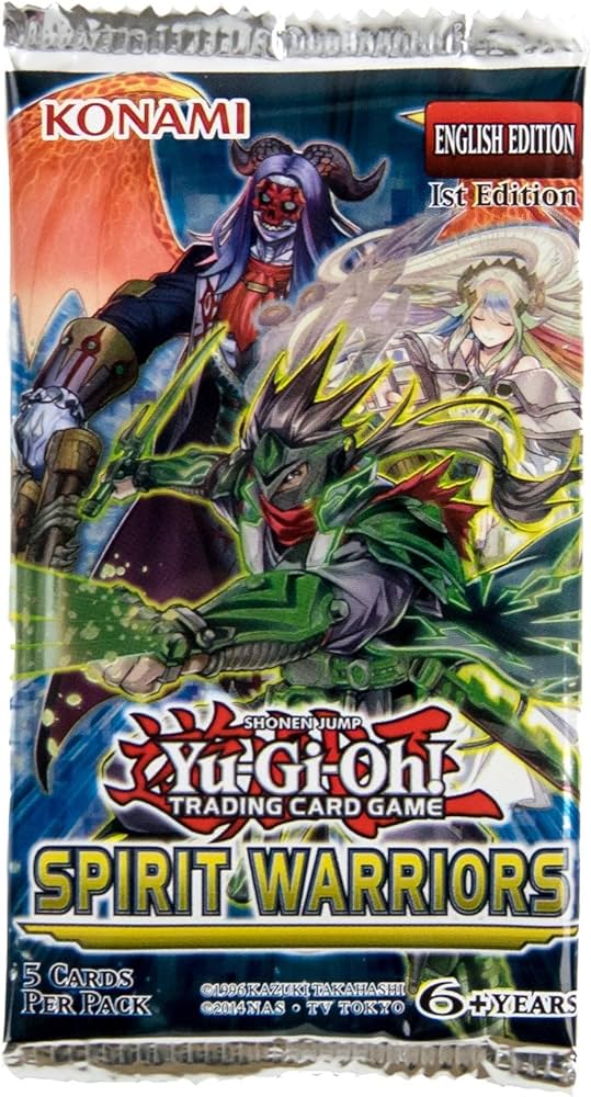 遊戯王 SPIRIT WARRIORS 英語版 未開封 1BOX Amazon.com: Konami Yu-Gi-Oh! Spirit Warriors Booster Box : Toys