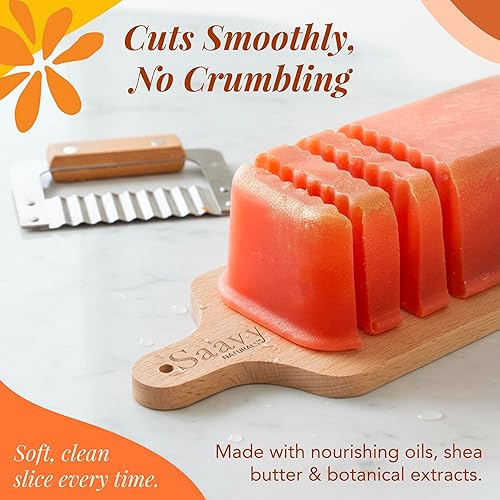 Miniatura 10 de Saavy Naturals Jabón en barra de ingredientes a base de plantas, hecho en Estados Unidos, jabón en barra orgánico – Mini barras de jabón 10