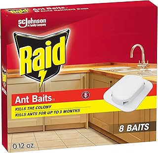Raid Ant Killer Baits, Child Resistant Bug Killer for Indoor Home Use, 0.24 Oz, 8 Count