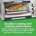 Hamilton Beach Friteuse à air et grille-pain Sure-Crisp, acier inoxydable, four de comptoir pour 6 tranches, 1400W, convient pour une pizza de 12 po, friture à air, cuisson, grillade et grillage, 31323