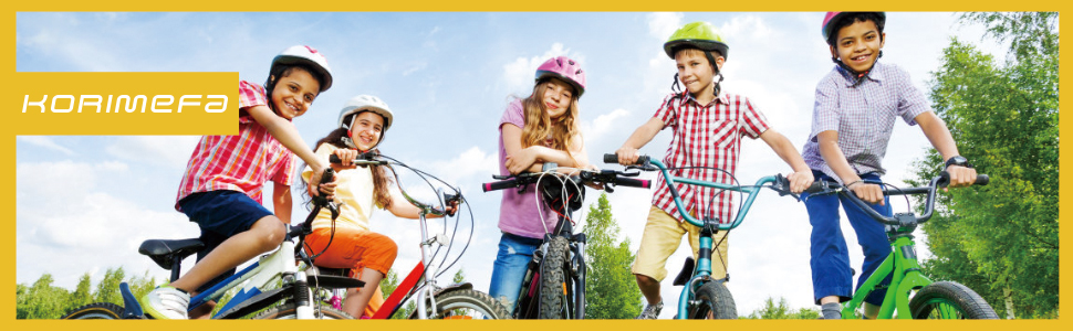 KORIMEFA Kids Bike Helmet with Pads Toddler Helmet for 2 - 13 Years Old Boys Girls 47-56cm Head Adjustable with Safety Protection Gear for Skateboard BMX Roller Blade Cycling Scooter - Image 3