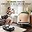 FLYBIRD Vibration Plate Exercise Machine, Adjustable Speed High Intensity Vibration for Muscle Toning Weight Loss Lymphatic Drainage, Full Body Workout Vibration Plate (Black)