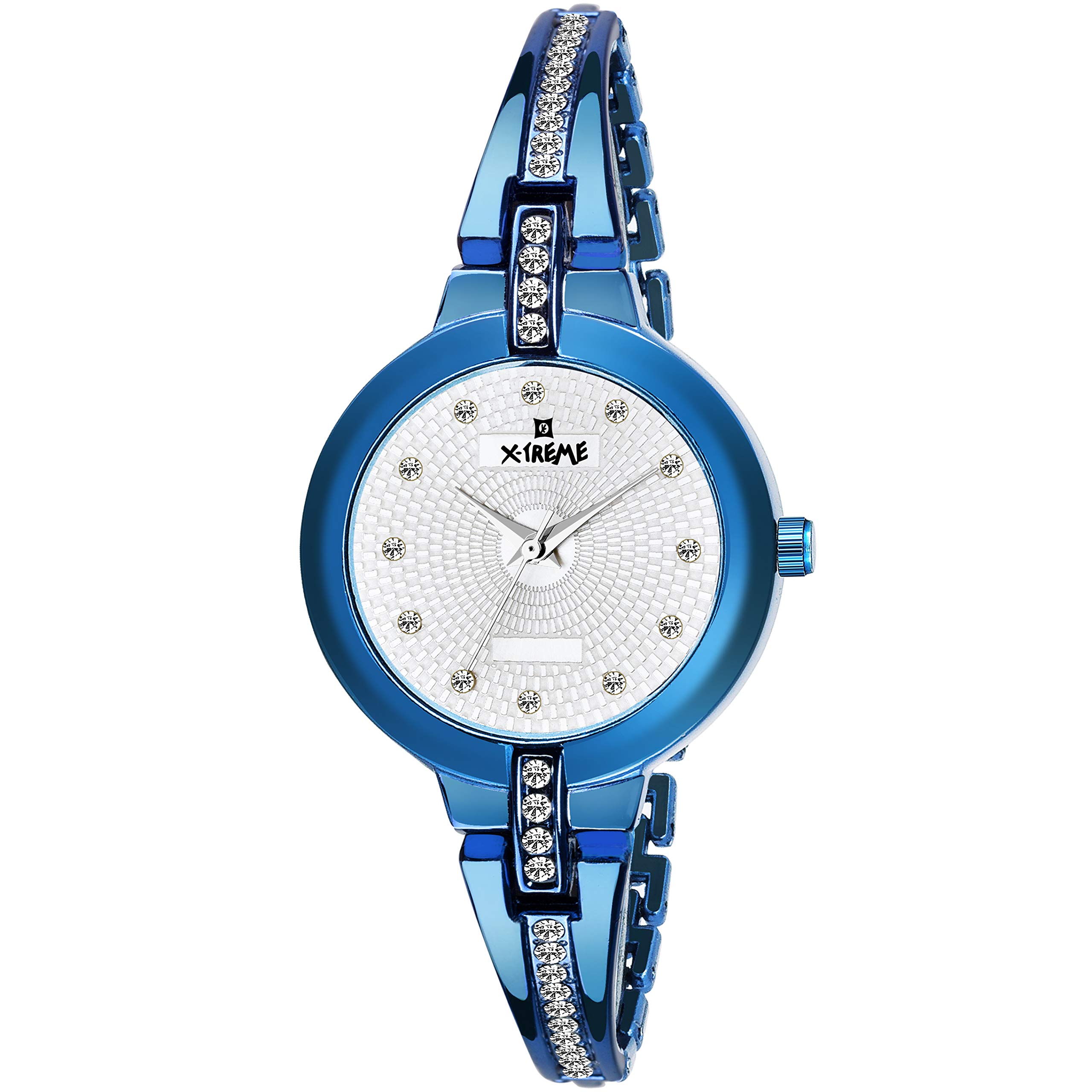 Xtreme Round Silver Dial Water Resistant Watch for Women (XM-LR517-SLBL) (B07T9TCNN4) Amazon Price History, Amazon Price Tracker