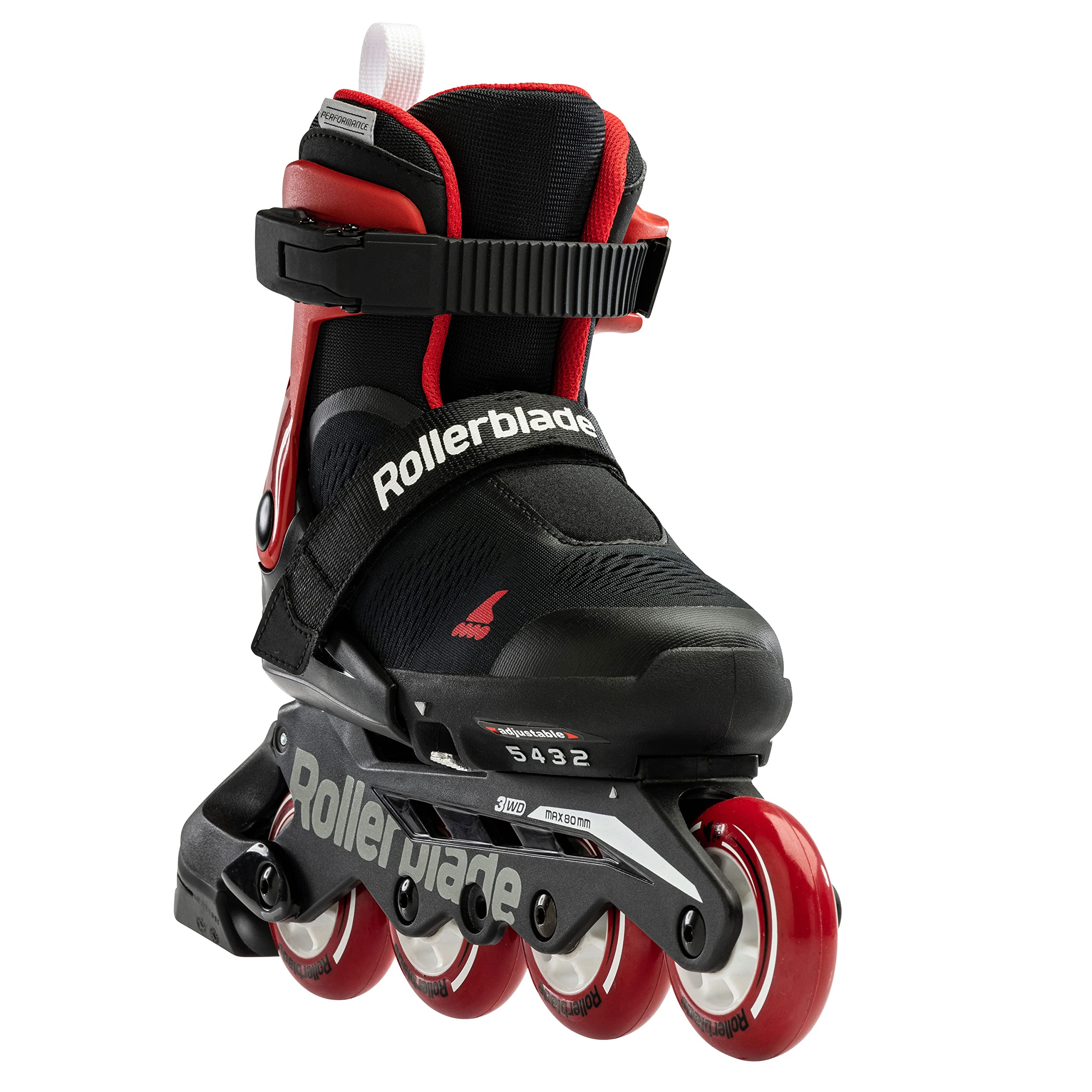 Rollerblade MICROBLADE Free Inline Skate 2022 Black/red