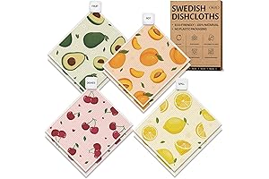 Reusable Swedish Dishcloths for a Green Kitchen