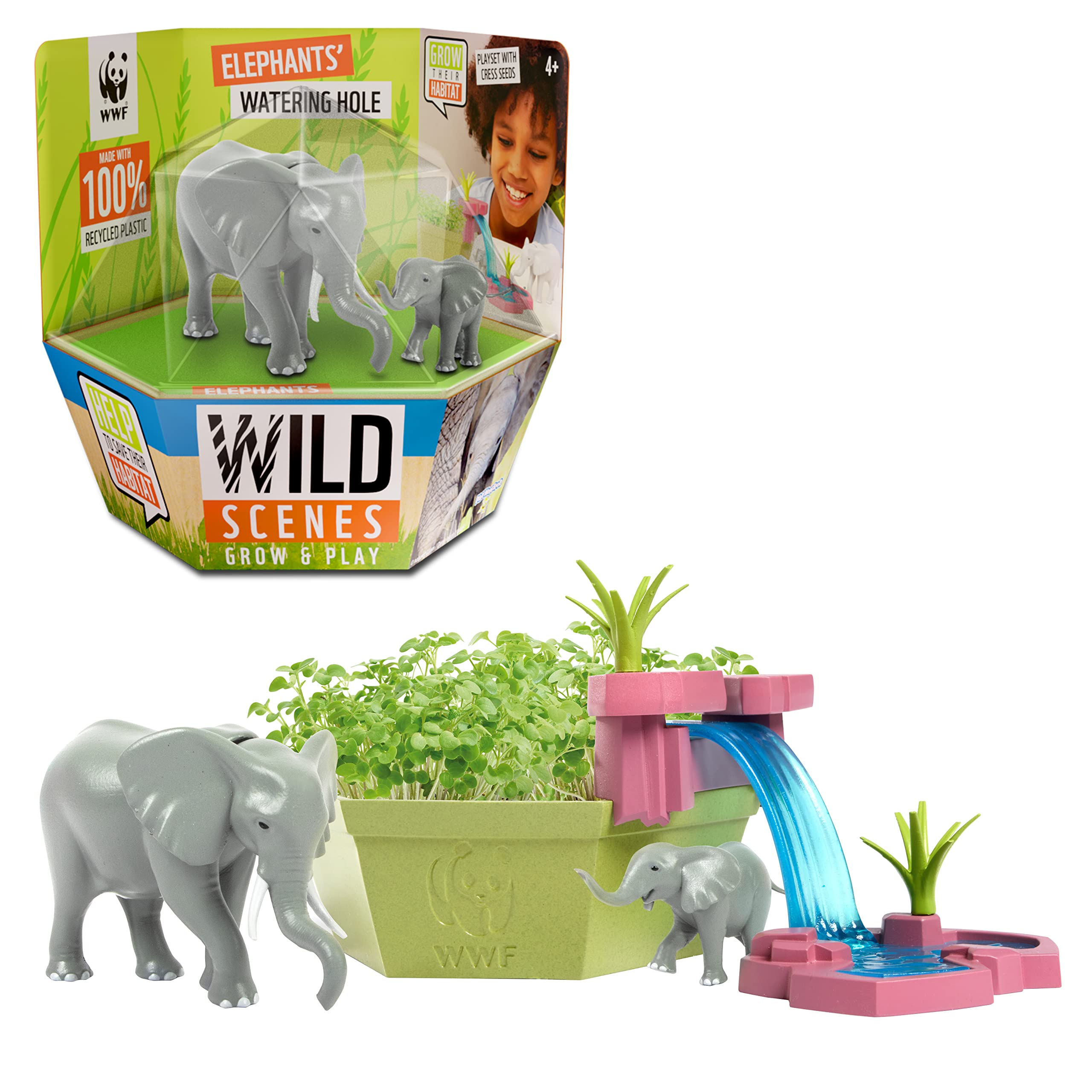 WWF Wild Scenes - Elephants' Watering Hole