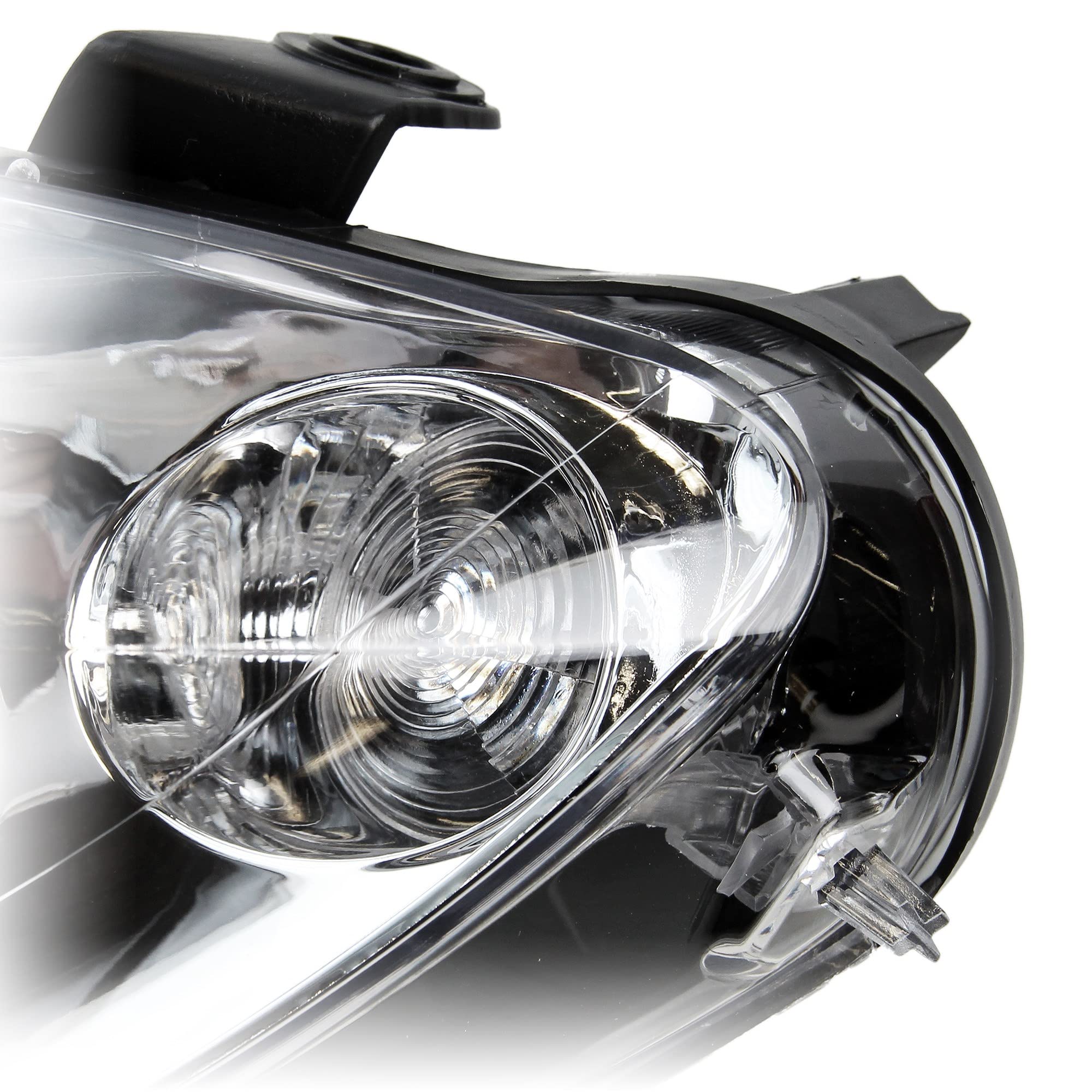 BESTPRICE 2x fari anteriori destro + sinistro, compatibili con PEUGEOT 307 (3A/C), 307 Break (3E), 307 CC (3B), 307 SW (3H)