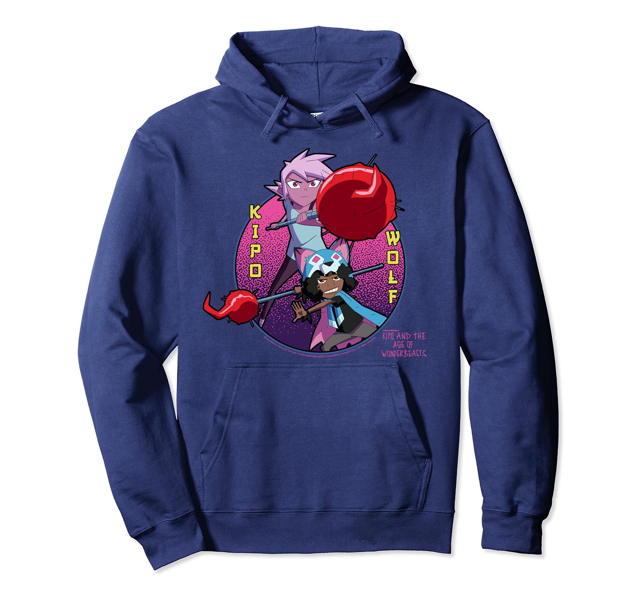 Kipo And The Age Of WonderbeastsKipo & Wolf Pullover Hoodie