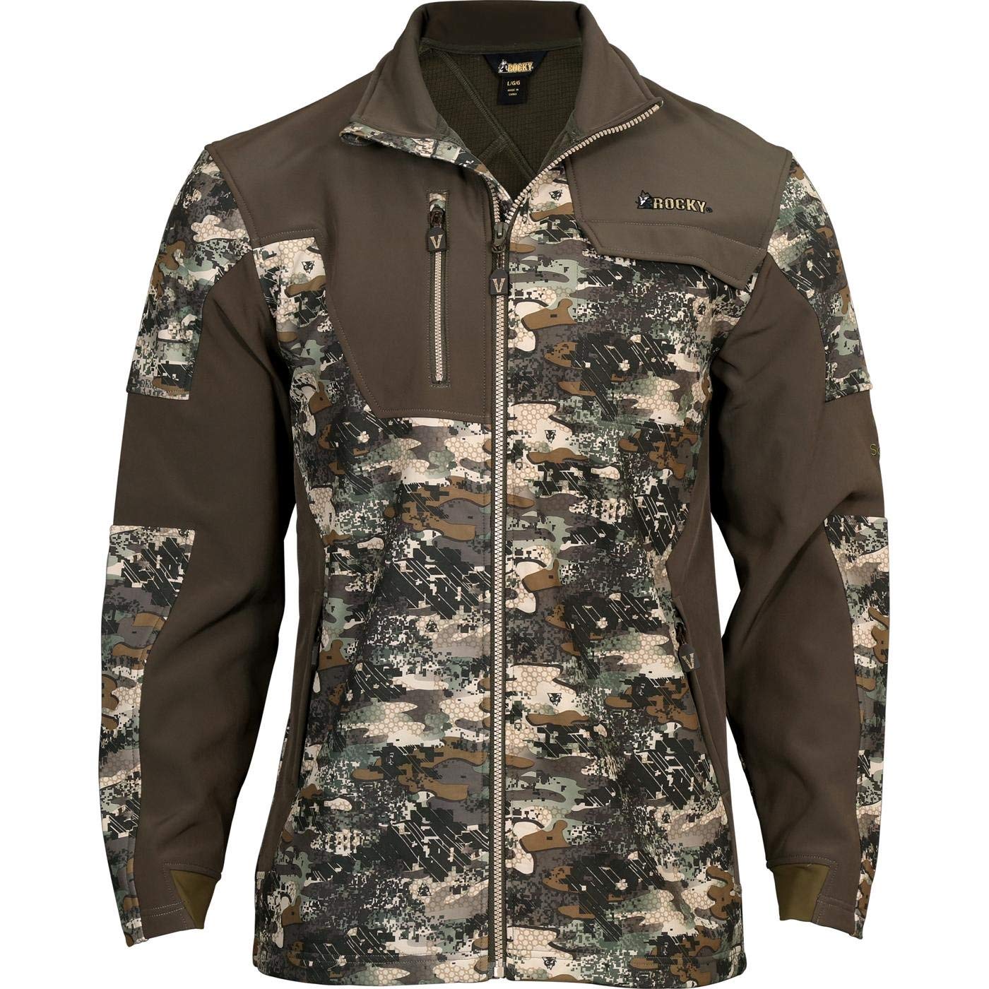 Rocky Men's Venator Camouflage 2-Layer Jacket, Camouflage, Medium