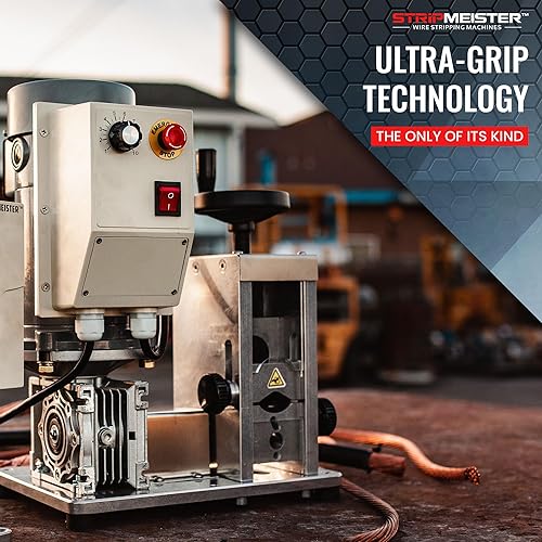 Miniatura 5 de StripMeister Máquina pelacables E1000 - Máquina peladora de cables de cobre sin complicaciones, herramienta secreta para empresas de reciclaje,