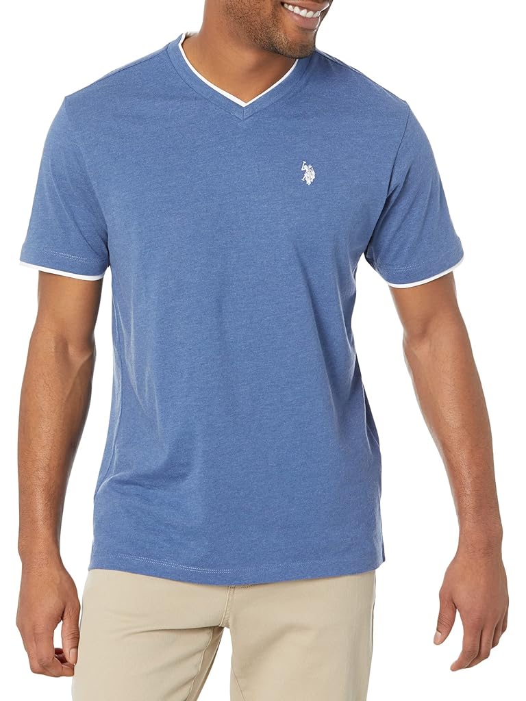 U.S. POLO ASSN. Double Ringer V-Neck-04