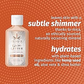 Hempz Mini Glow Getter Herbal Body Moisturizer 2.25 oz.