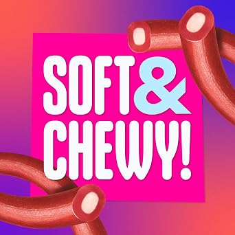 SweeTARTS Ropes Bulk Candy, Cherry Punch, Individually Wrapped Pouches, Bulk Candy, 20 Pounds