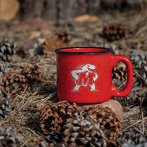 Miniatura 22 de Rico Industries NCAA Utah Utes - Taza de café personalizada de 12 onzas con logotipo grabado con láser profundo, taza de cerámica para acampar con