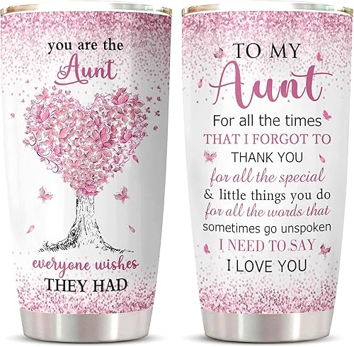 Miniatura 10 de ZANIION Vaso de cumpleaños de 20 onzas, regalo único para mujeres, taza de café de amistad para mejores amigas, ideas de regalo de larga distancia