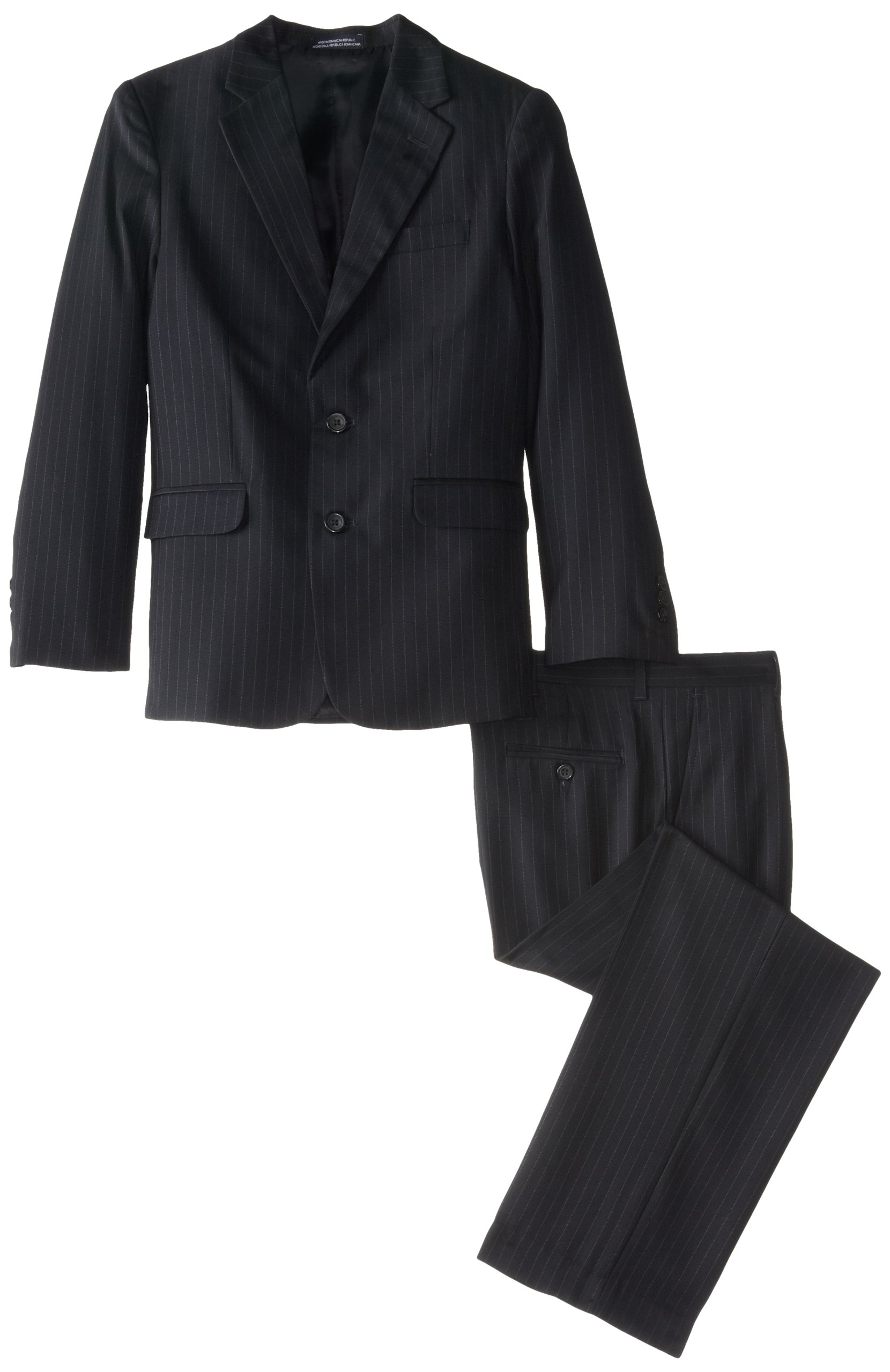 Nautica Dress Up Boys' Two-Piece Alternating-Stripe Suit Set