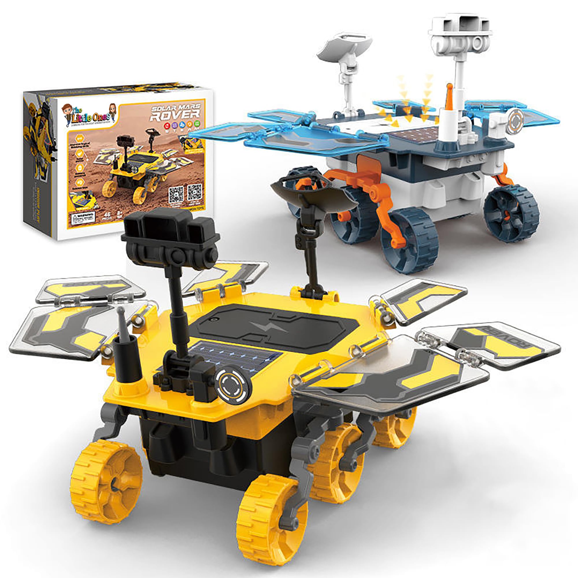 The Little Ones Robot Toys - Robot Kit, Space Toys,Solar STEM DIY Toys for Kids,Astronaut Toy, Birthday Gifts for Boys & Girls Age 6-8-10-12-14 Years Old,Rocket Model [ Solar Mars Rover KIT] (B0CVHBBPLQ) Amazon Price History, Amazon Price Tracker
