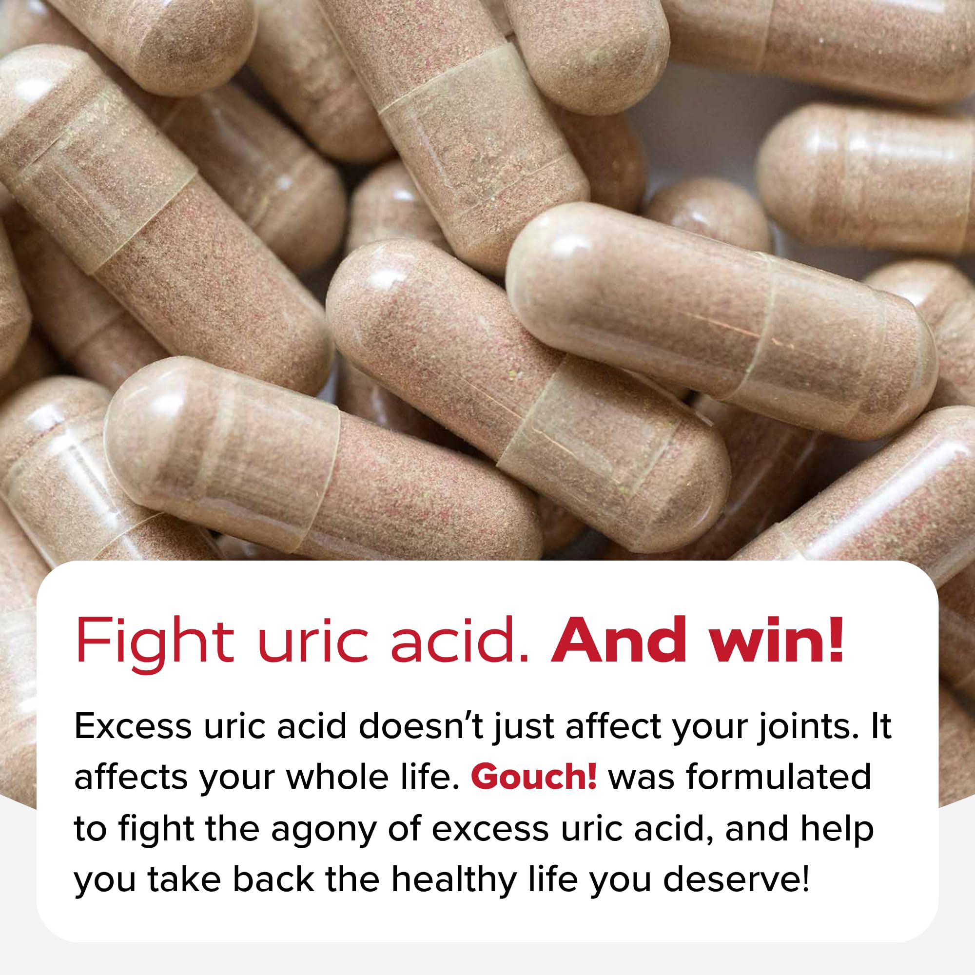 Redd Remedies Gouch! | Supports Healthy Uric Acid Levels | 30 Servings — Amazon image 8