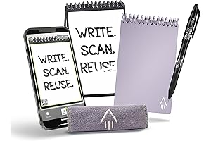 Rocketbook Erasable Mini Spiral Notebook