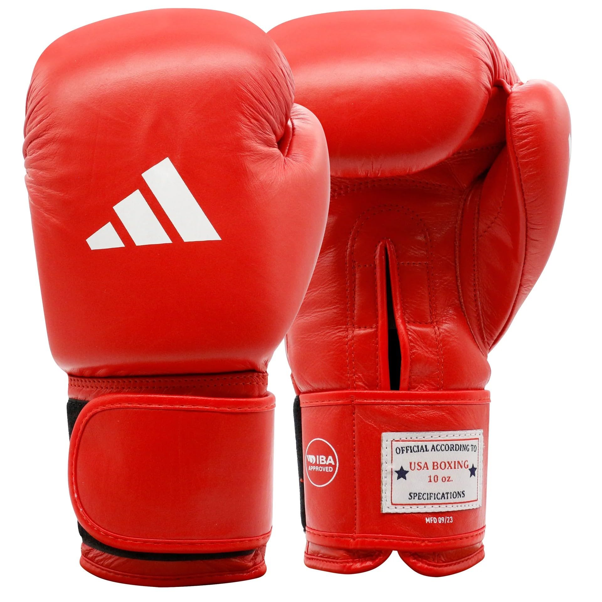adidas Guanti da boxe in velcro IBA per allenamento