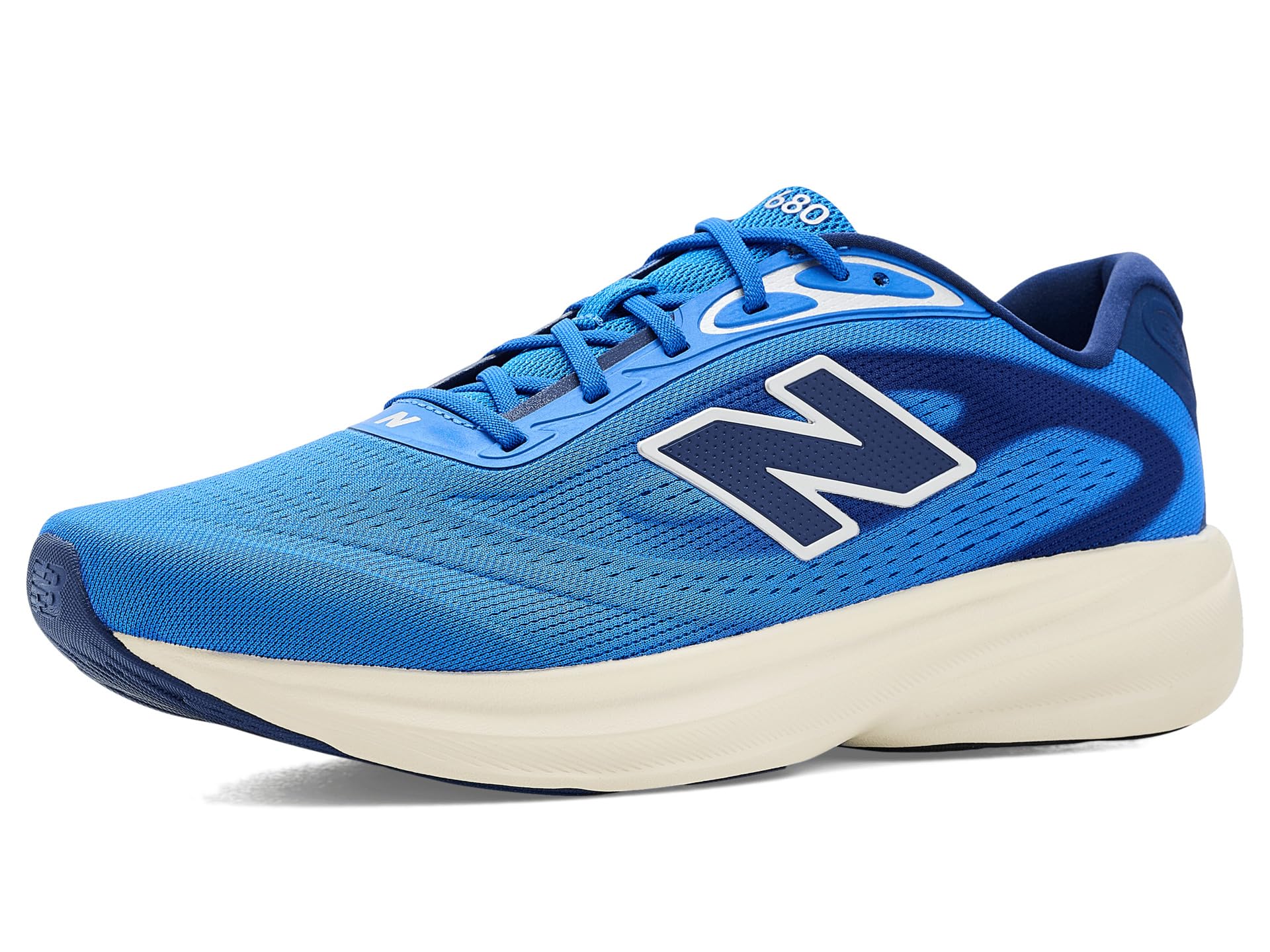 New Balance Men's Blue Nb Fresh Foam 680 V8 Running Shoes in Size 9, Sports Direct