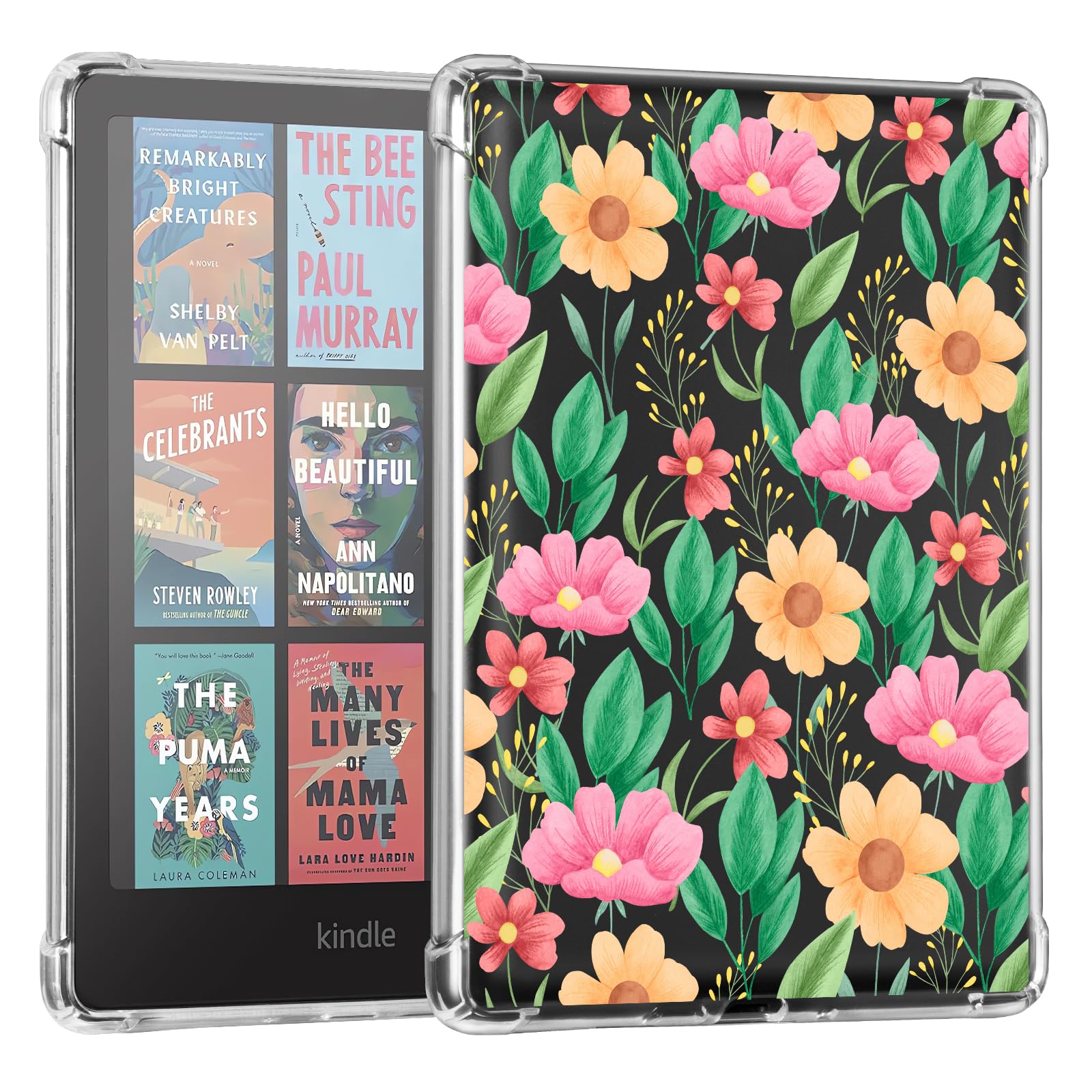 CoBak Clear Case for All-New 7" E-Readers - Lightweight, Scratch-Proof Silicone Back Cover