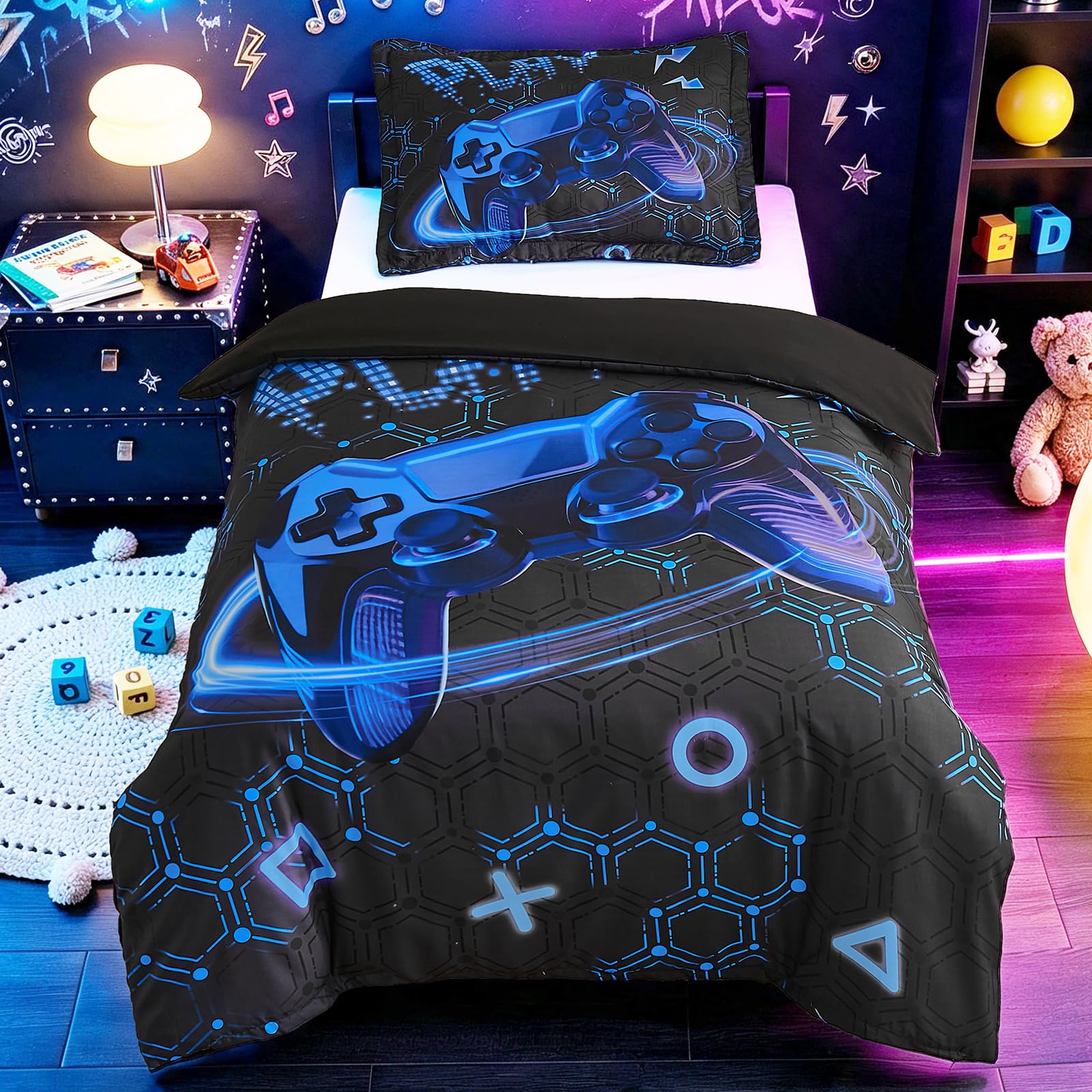 WONGS BEDDING Cot Bed Duvet Cover Sets Microfibre Toddler Bedding Set — image 1