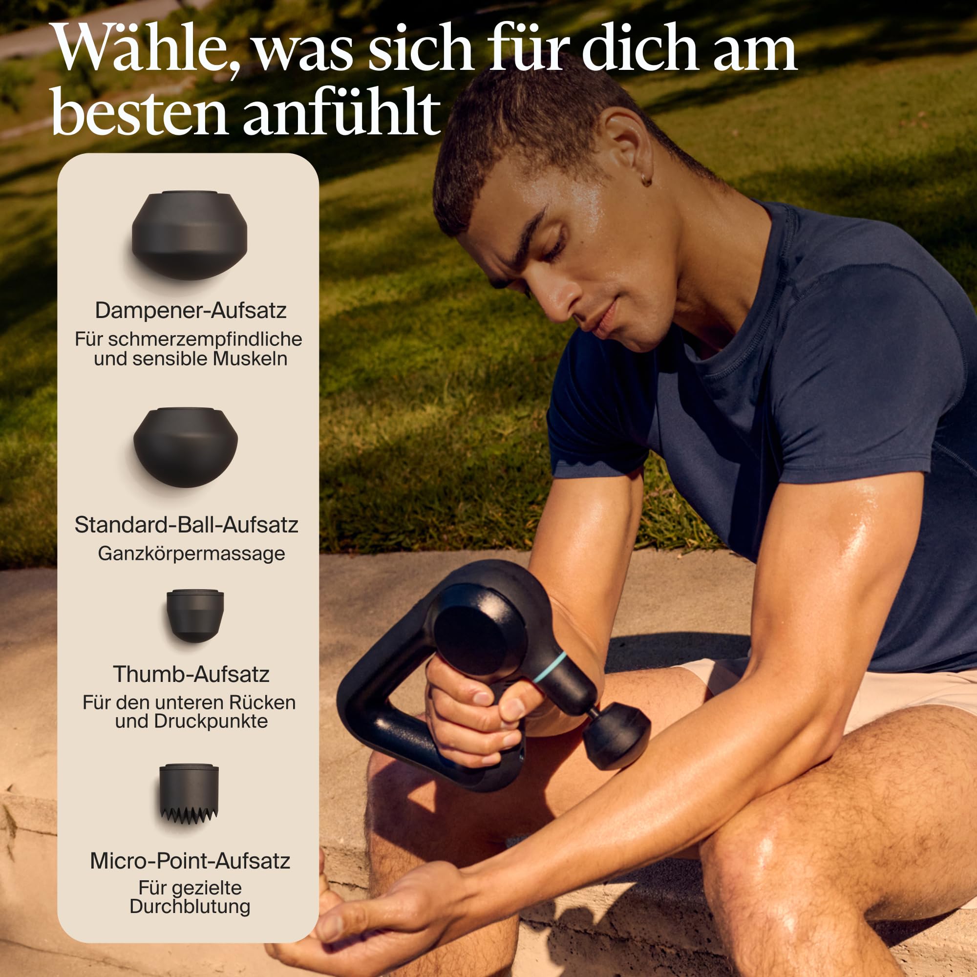 Theragun Prime, Elektrische Handmassagepistole, Smart App und Bluetooth-fähige perkussive Massage für Sportler, Gerät zur Tiefengewebemassage mit QuietForce Technology, 5. Generation, Schwarz