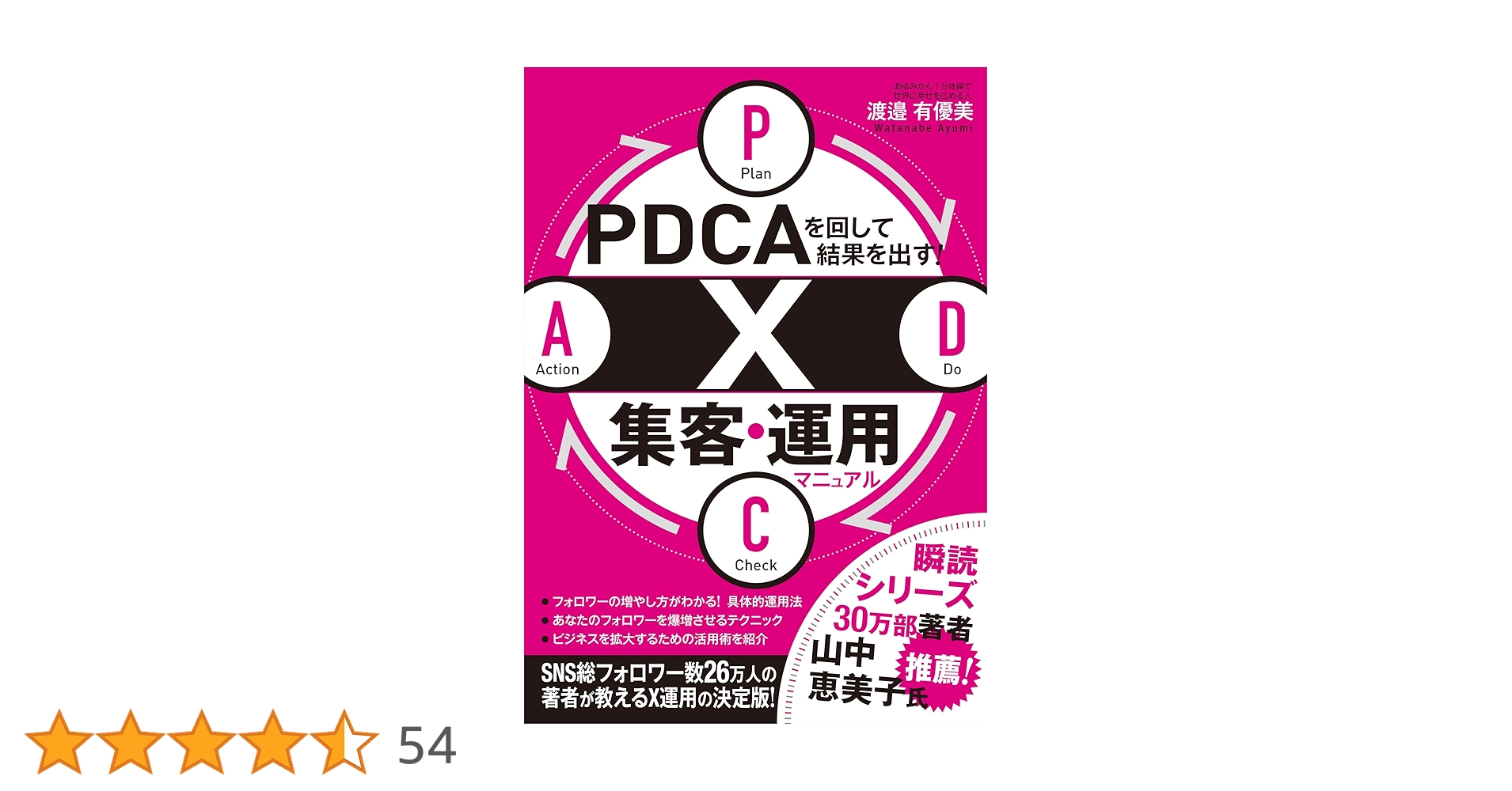 PDCAを回して結果を出す！ X集客・運用マニュアル | 渡邉 有優美