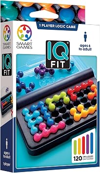SmartGames SmartGames IQ Fit Jeu de Réflexion et Casse-Tête 2D et 3D