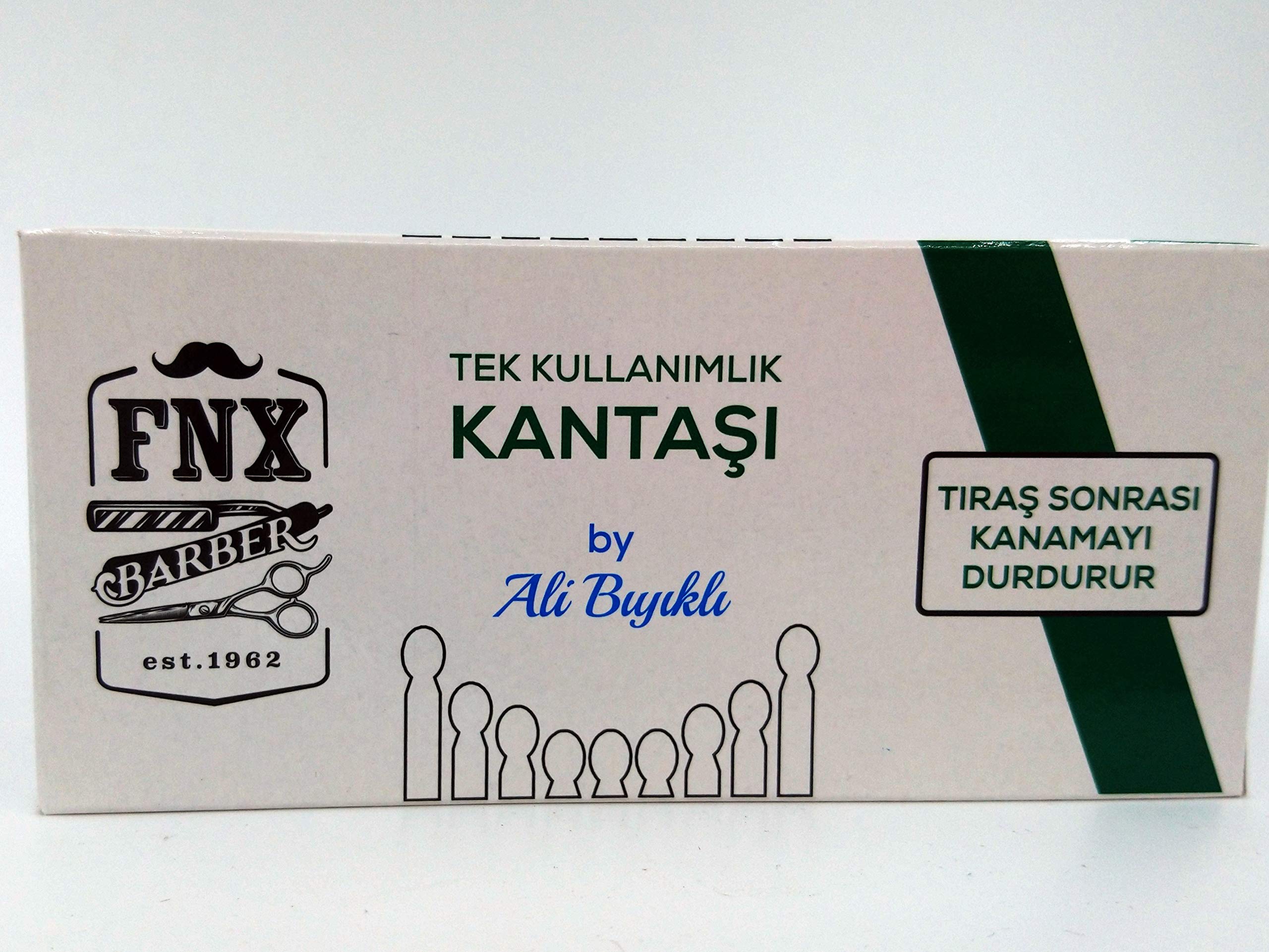 Fonex Ali Biyikli Full Box 24 Wallets Styptic Matches Stop Blood After Shave Disposable 480 Piece