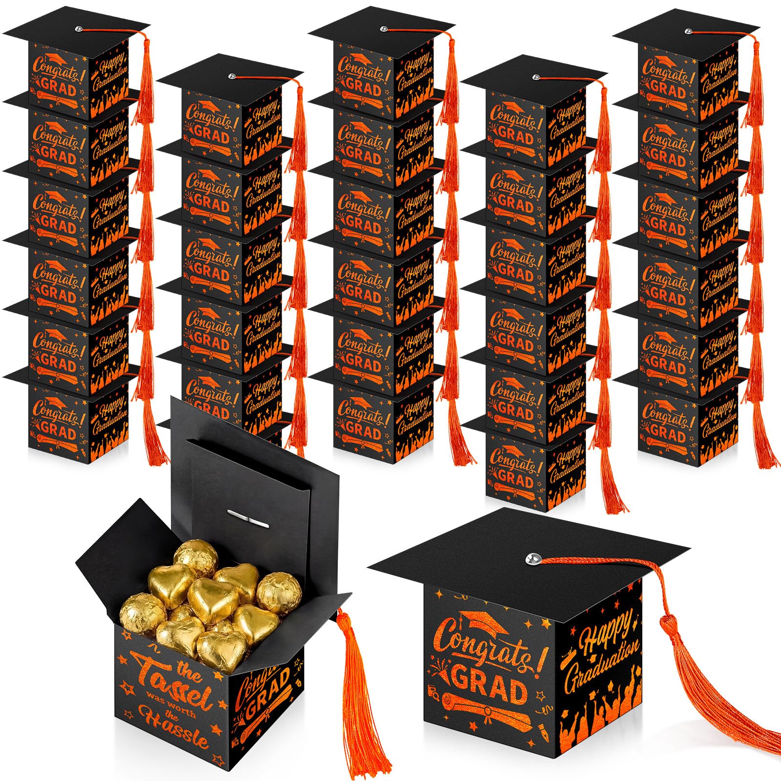 Amazon.com: TaoBary 30 Pcs Graduation Cap Candy Box 2026