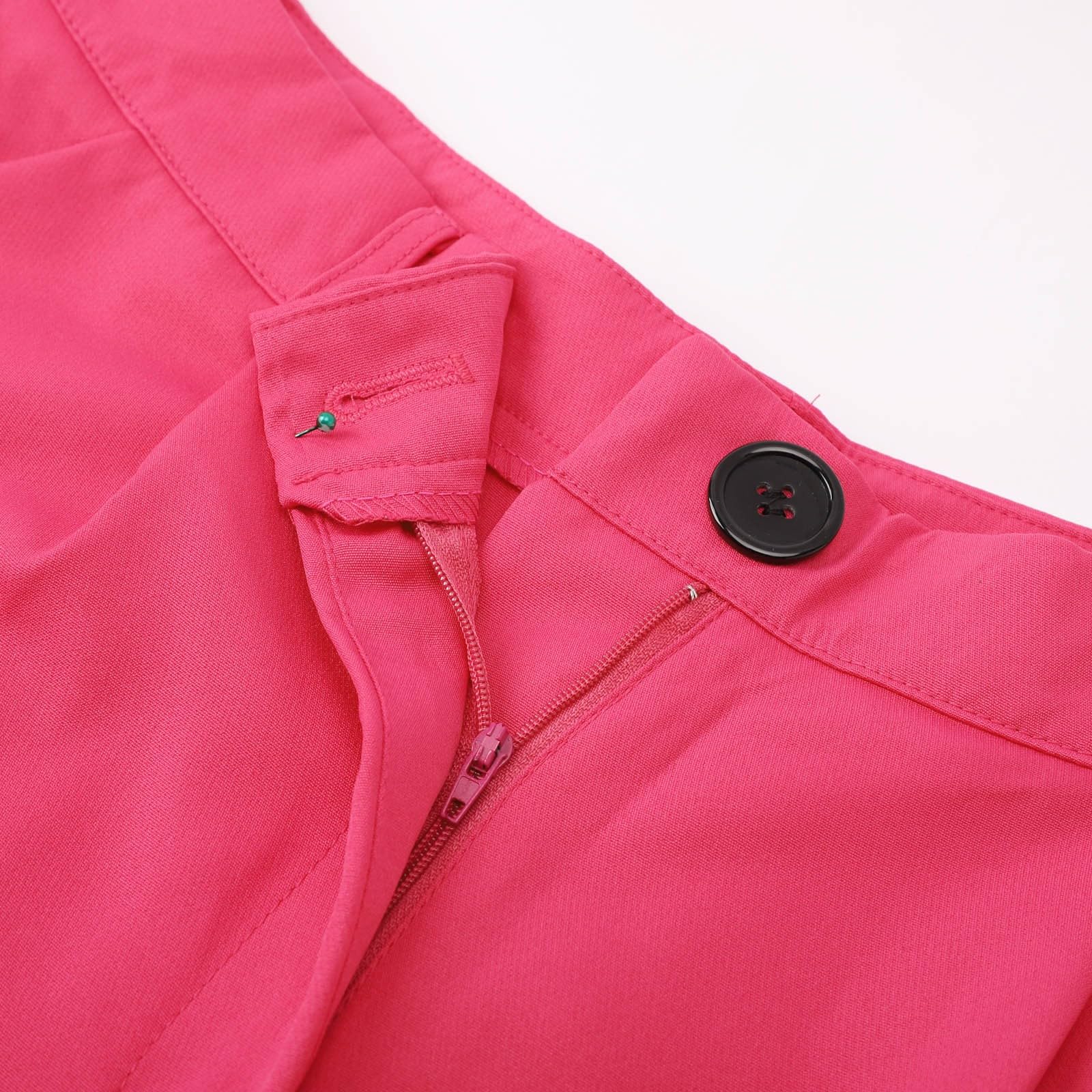 Tuta da donna con pantaloni, slim fit, 2 pezzi, con bottoni, maniche lunghe, colletto rovesciato, giacca e pantaloni a gamba dritta, formale, per cena, tempo libero, moderno, abbigliamento da ufficio