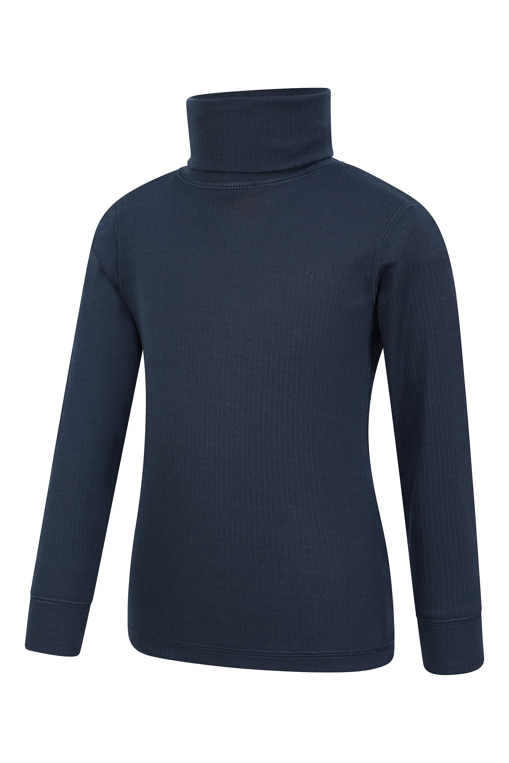 Mountain Warehouse Camiseta Talus con Cuello Vuelto para niños - Camiseta con Cuello Vuelto de rápida absorción y Ligera - Ropa para niños de Invierno