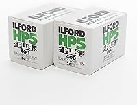 Vista 1 de Ilford HP5 Plus - Película de impresión en blanco y negro de 35 mm, ISO 400, 36 poses, paquete de 2