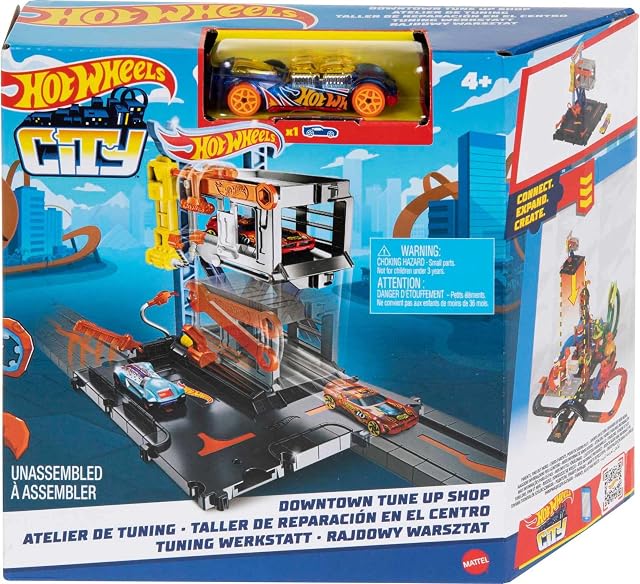 Foto 6 de 6 de Mattel Hot Wheels City Centro de la Ciudad, Surtido de Pistas para Coches de Juguete HDR24