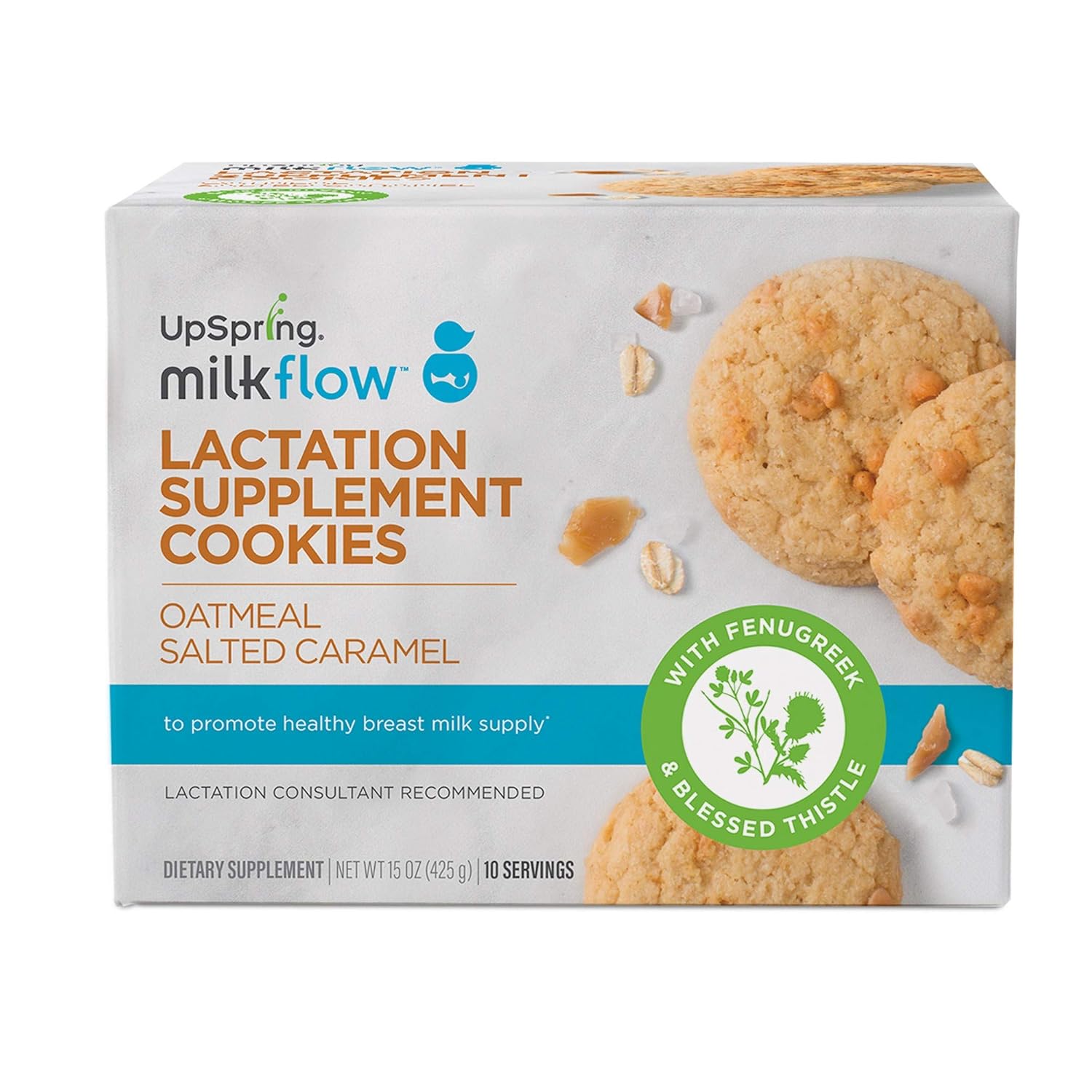UpSpring Milkflow Lactation Supplement Cookies with